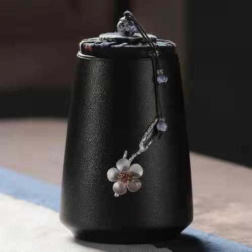 Plum Blossom Tea Jar