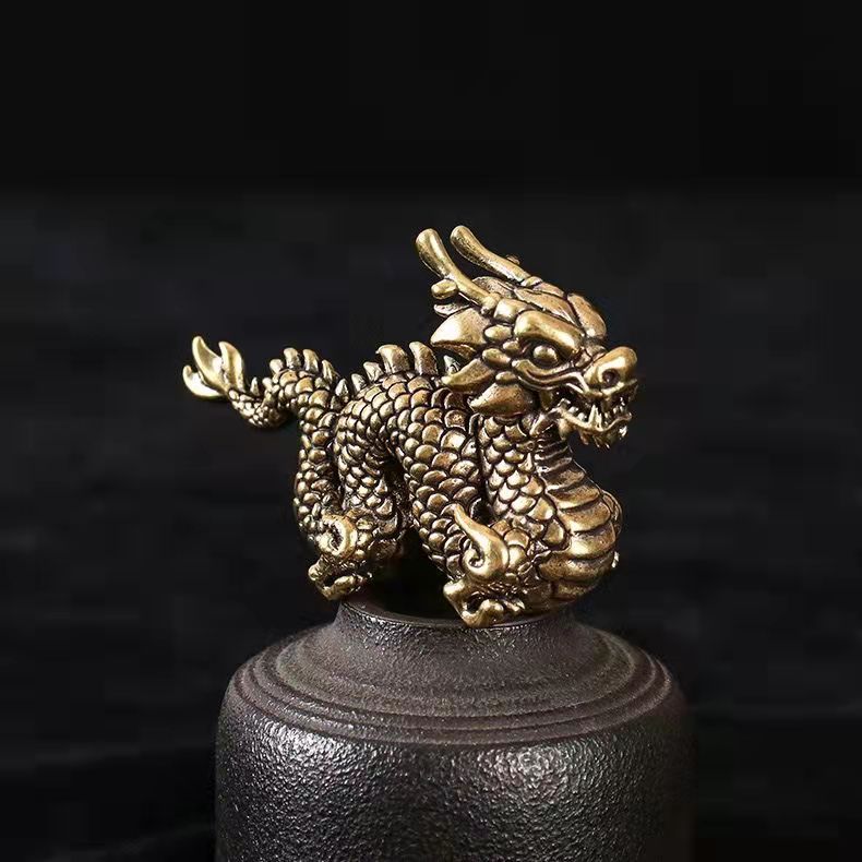 Brass Vintage Dragon