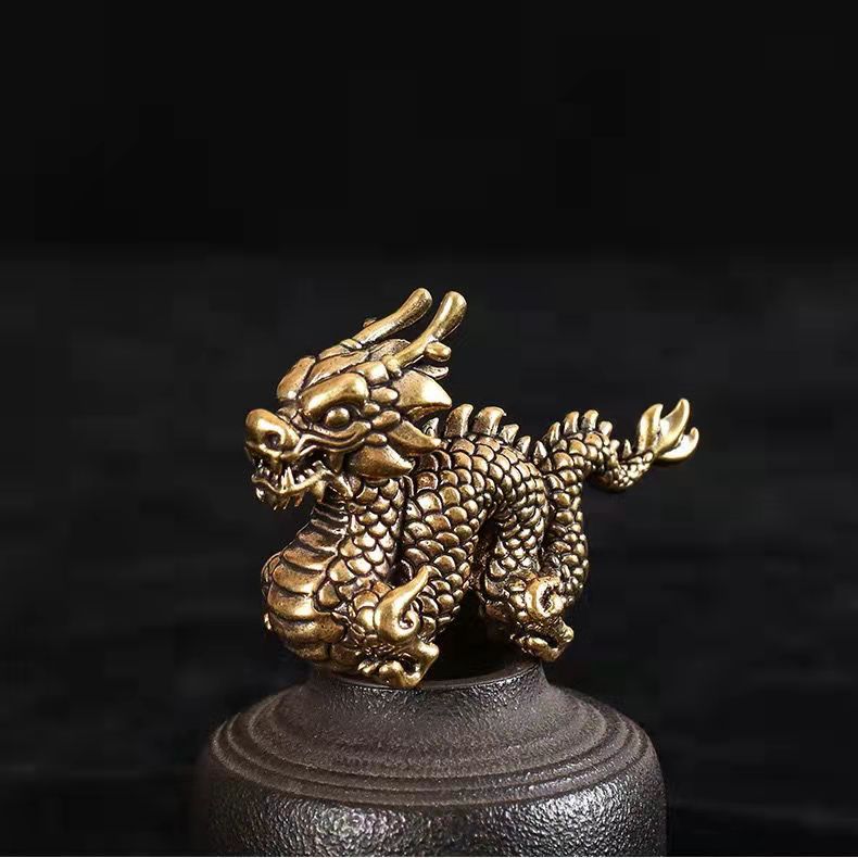 Brass Vintage Dragon