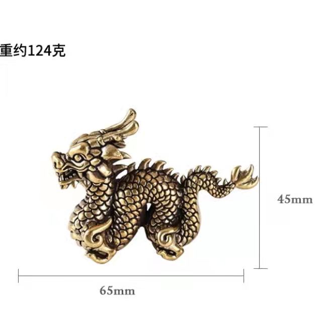 Brass Vintage Dragon