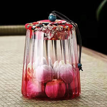 Load image into Gallery viewer, Glass Flower Tea TeaPot
