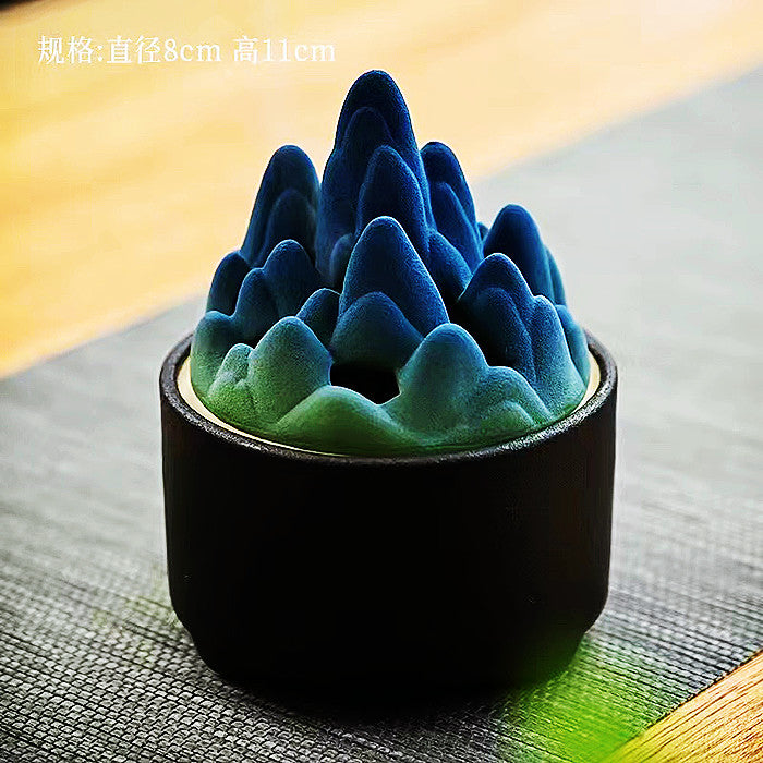 Chinese Zen tower incense sink sandalwood burner