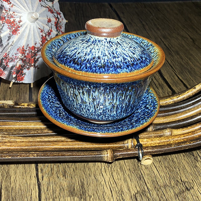 Van Gogh covered bowls of various styles
