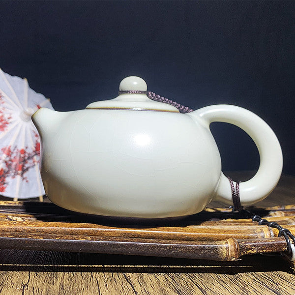 White cream TeaPot