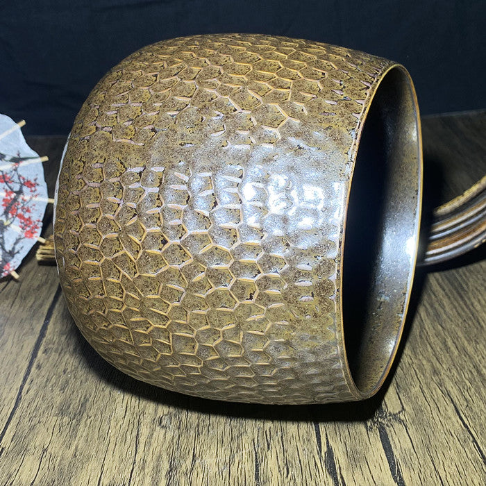 Oversized Brown Mentalic bowl