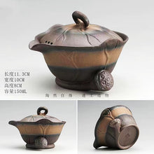 Load image into Gallery viewer, BEMY Vintage Style Kung Fu teacup set
