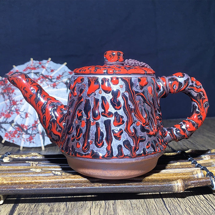 Four Sacred Animal TeaPots / Teacups / Covered Bowls / Fair Cups