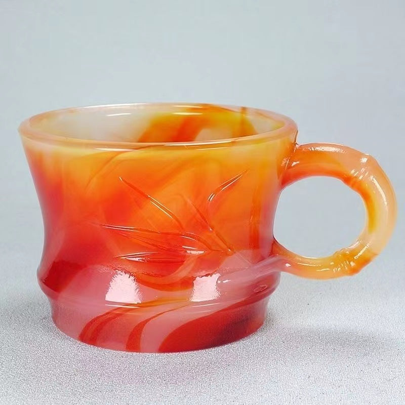 Pure natural agate coffee cup Tea Cup