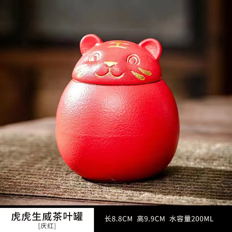 Hu Hu Sheng Wei ceramic pot Tea Jar