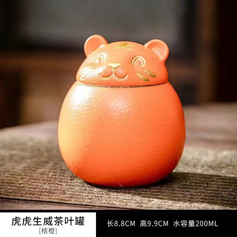 Hu Hu Sheng Wei ceramic pot Tea Jar