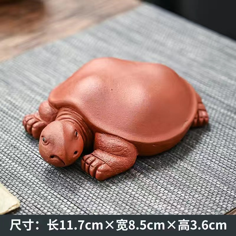 Animal small ornaments purple sand tea pet