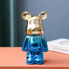 Load image into Gallery viewer, Cartoon ceramic electroplating violent bear decoration
