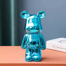 Load image into Gallery viewer, Cartoon ceramic electroplating violent bear decoration
