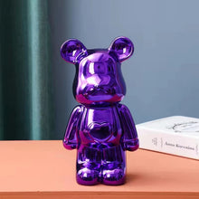 Load image into Gallery viewer, Cartoon ceramic electroplating violent bear decoration
