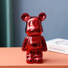 Load image into Gallery viewer, Cartoon ceramic electroplating violent bear decoration
