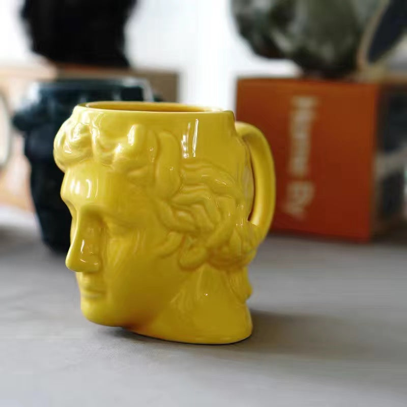 Apollo Statue Sculpture large capacity Mug