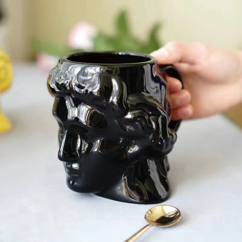 Apollo Statue Sculpture large capacity Mug