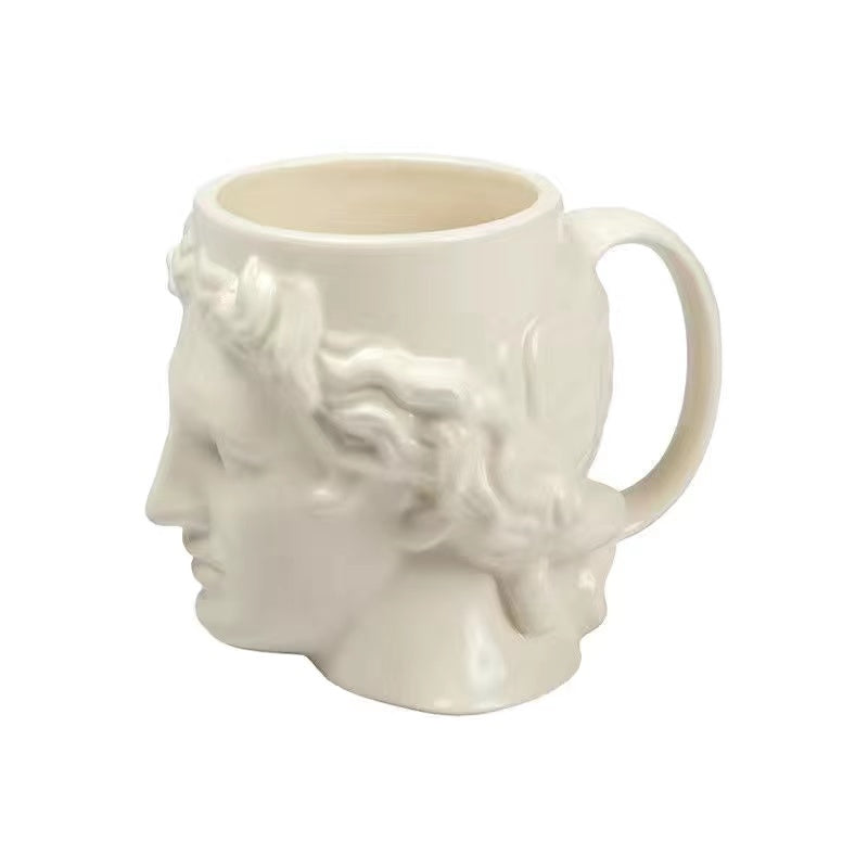 Apollo Statue Sculpture large capacity Mug