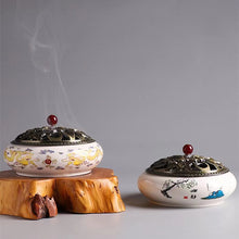 Load image into Gallery viewer, Ceramic incense burner
