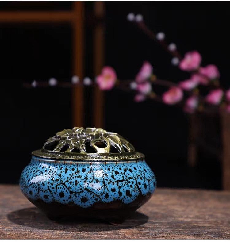 Build a ceramic incense burner