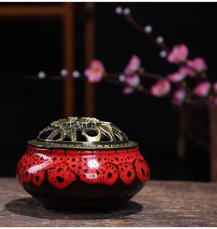 Build a ceramic incense burner