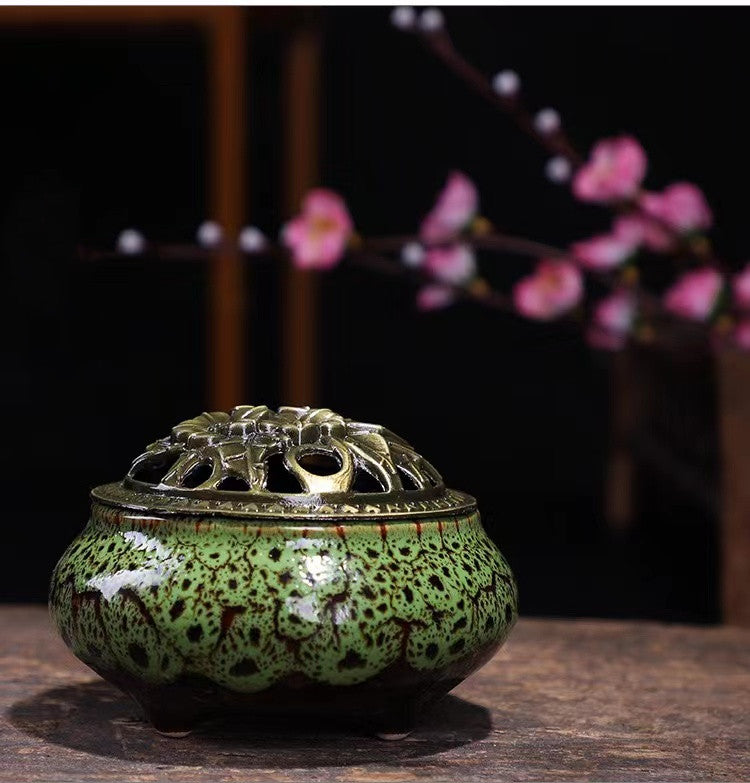 Build a ceramic incense burner