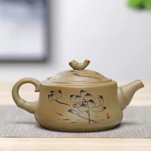 Load image into Gallery viewer, Rough pottery original old clay vintage color hand handle pot old rock clay Teapot
