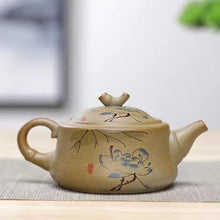 Load image into Gallery viewer, Rough pottery original old clay vintage color hand handle pot old rock clay Teapot
