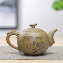 Load image into Gallery viewer, Rough pottery original old clay vintage color hand handle pot old rock clay Teapot
