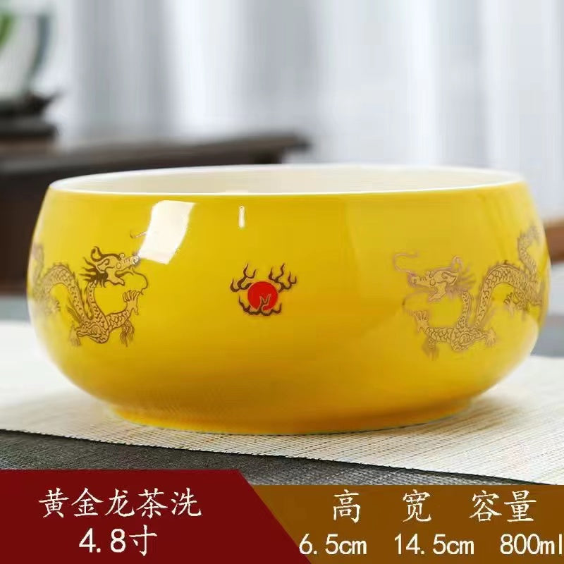 Fei Long fairy cup/covered bowl/tea cup/teapot/tea wash/covered bowl/sancai sijunzi