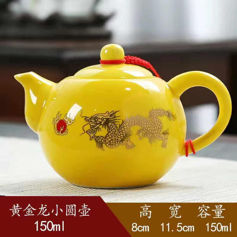 Fei Long fairy cup/covered bowl/tea cup/teapot/tea wash/covered bowl/sancai sijunzi