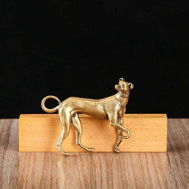 Dog Brass ornaments