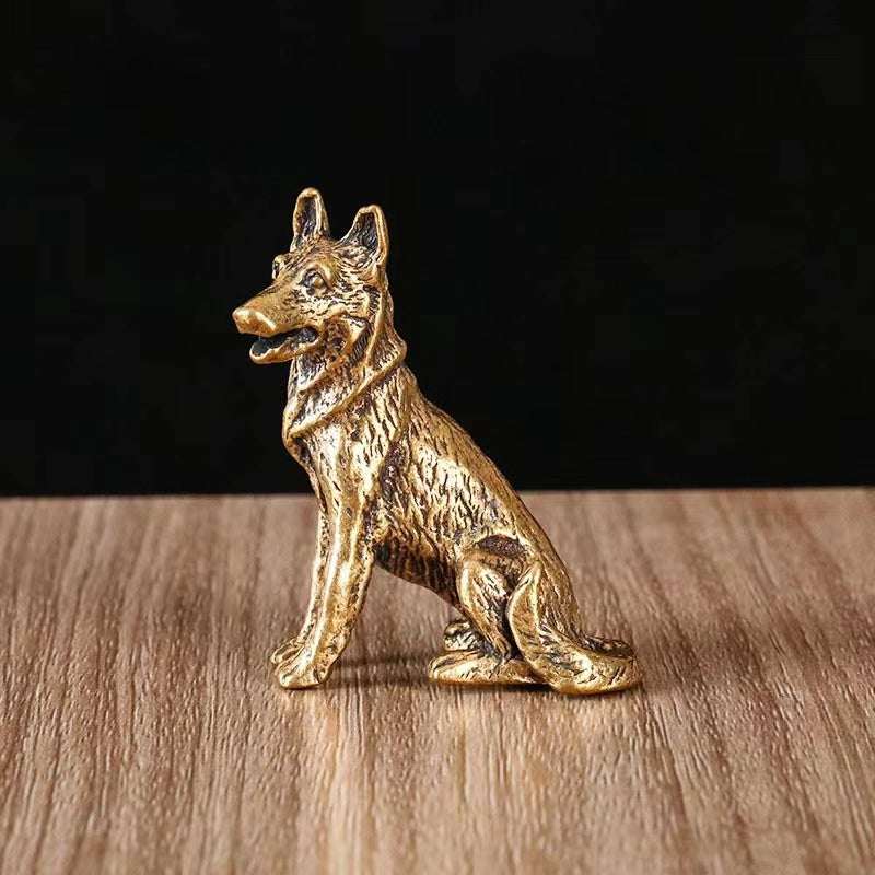 Dog Brass ornaments