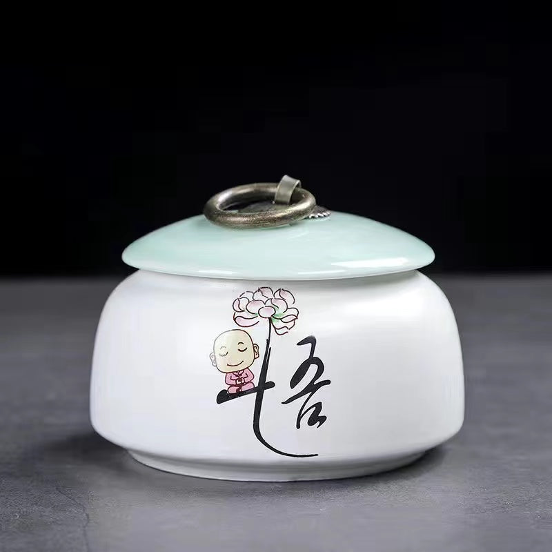 Ke Kiln Ceramic Tea Jar