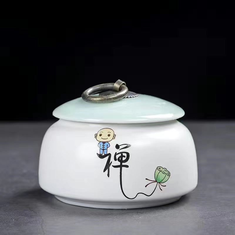 Ke Kiln Ceramic Tea Jar