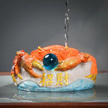 Load image into Gallery viewer, Can keep color changing crab tea pet ornament
