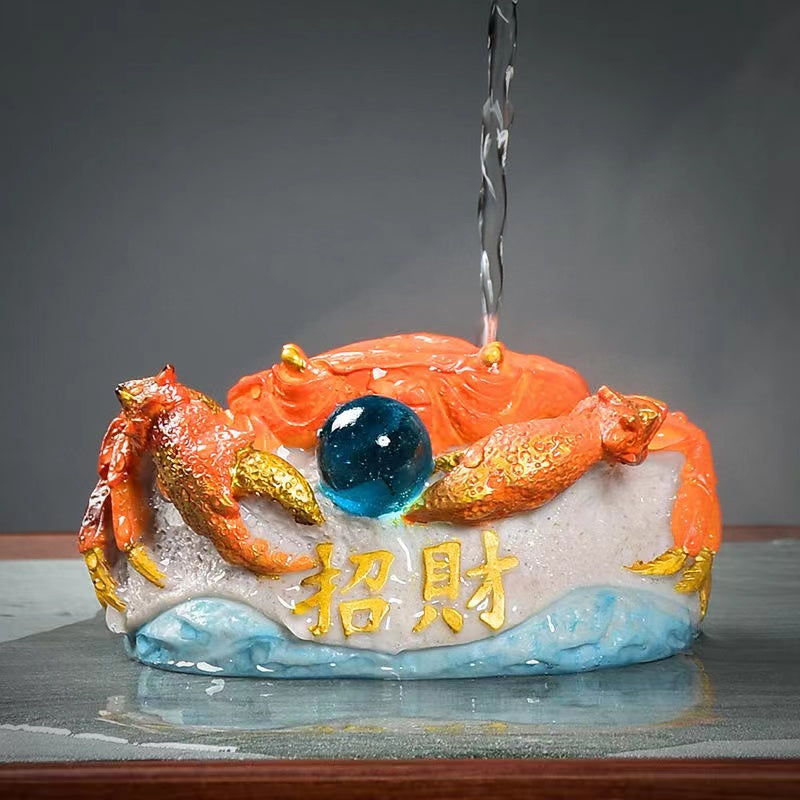 Can keep color changing crab tea pet ornament