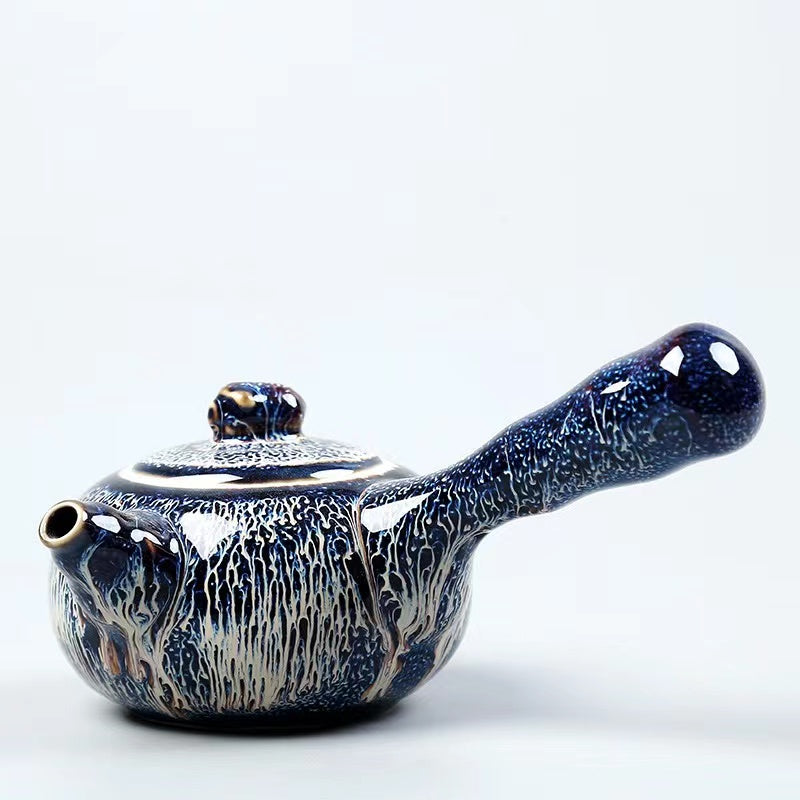 New wire drawing kiln Tianmu Jianzhan Teapot