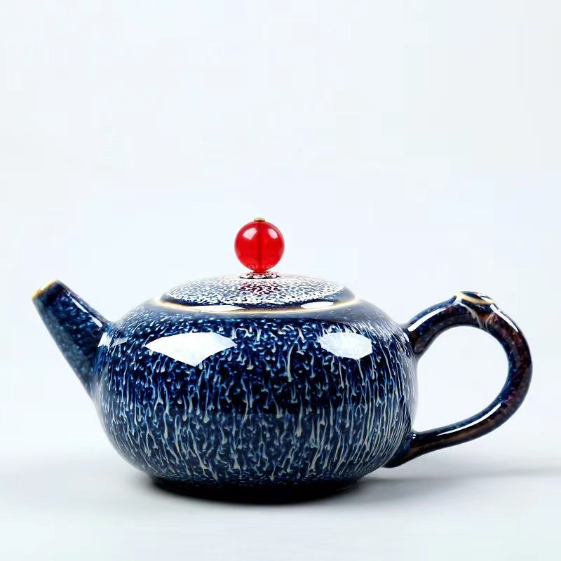 New wire drawing kiln Tianmu Jianzhan Teapot