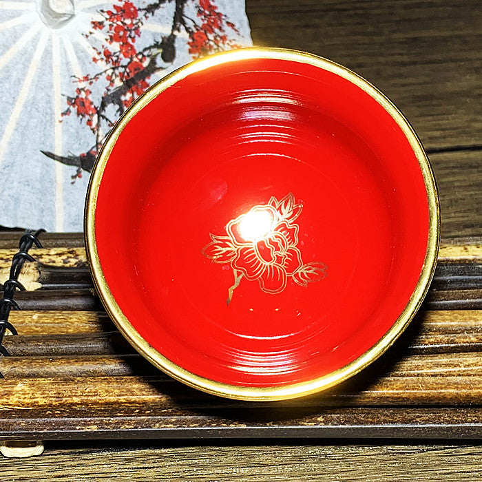 Jingdezhen blue and white covered bowl enamel covered bowl/Teacup