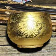 Load image into Gallery viewer, Master Collection-----Golden teapot Longfeng Chengxiang teapot/Gaiwan/teacup (M237)
