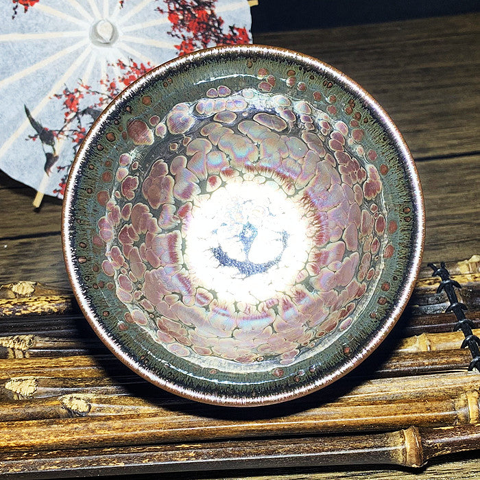 Master Collection-----Pink Big Oil Drop Master cup & Gaiwan (M240)