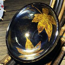 Load image into Gallery viewer, Master Collection -Yaobian golden leaves Jianzhan Teacup (M27）
