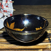 Load image into Gallery viewer, Master Collection -Yaobian golden leaves Jianzhan Teacup (M27）
