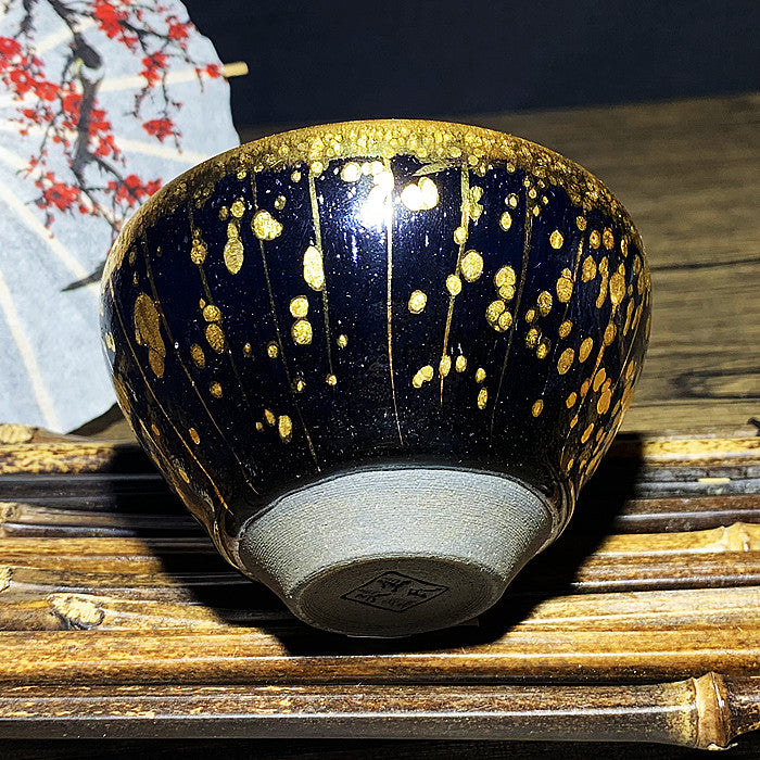 Master Collection-----Black gold Teacup (M241)