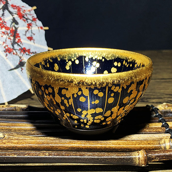 Master Collection-----Black gold Teacup (M241)