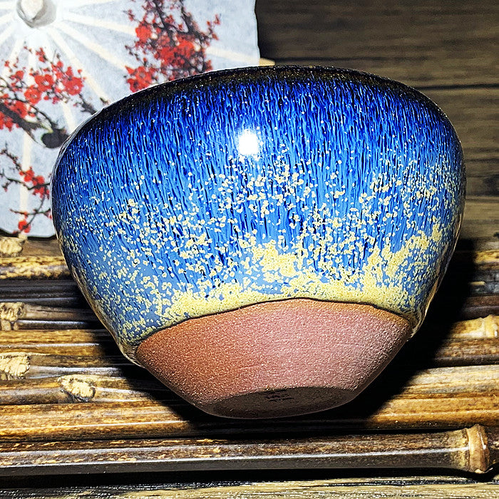 Master Collection - Master Yijiaxin Blue Galaxy Jianzhan Teacup (M78)