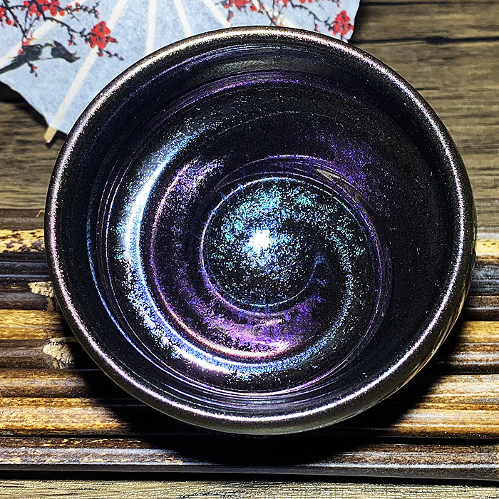 Master Collection----High end purple Sleeping dragon Teacup(M255)