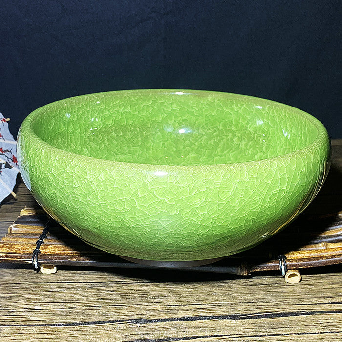 XXXXL Green Ice Cracked Bowl