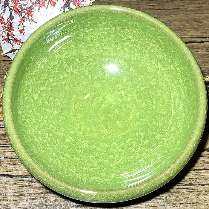 XXXXL Green Ice Cracked Bowl